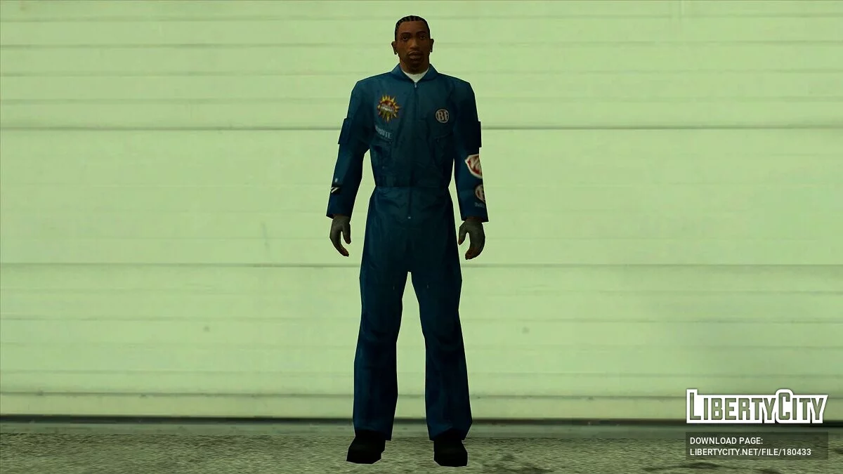 Johnson's Garage - комбинезон для CJ / GTA San Andreas