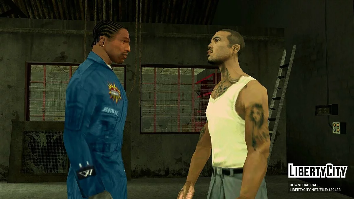 Johnson's Garage - комбинезон для CJ / GTA San Andreas