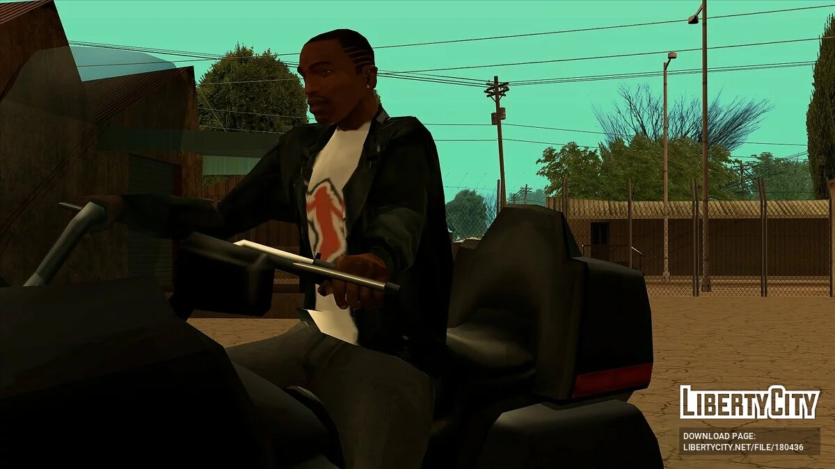 Кожаная куртка с футболкой / GTA San Andreas