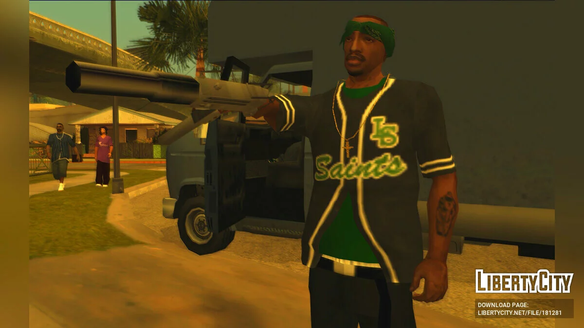 Бейсбольная майка Los Santos Saints / GTA San Andreas