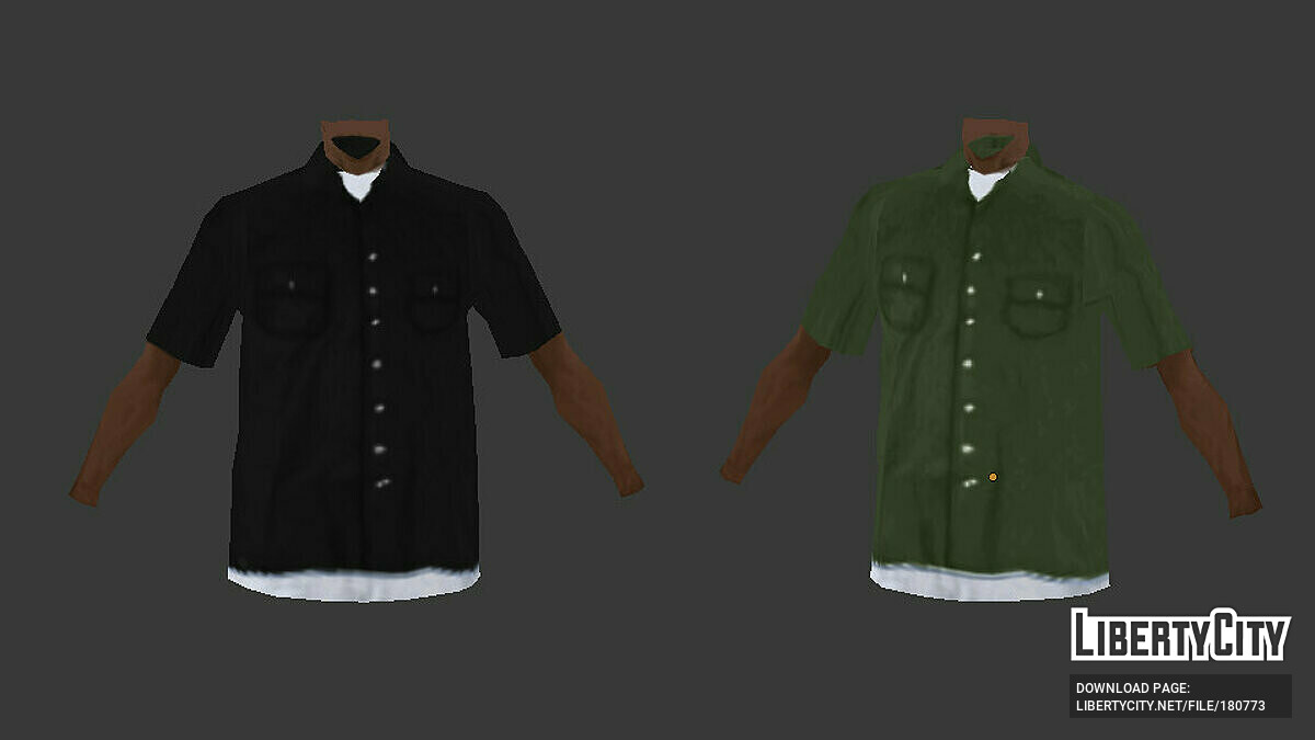 Files to replace Checkered Shirt (shirtb.dff, shirtbcheck.dff) in GTA ...