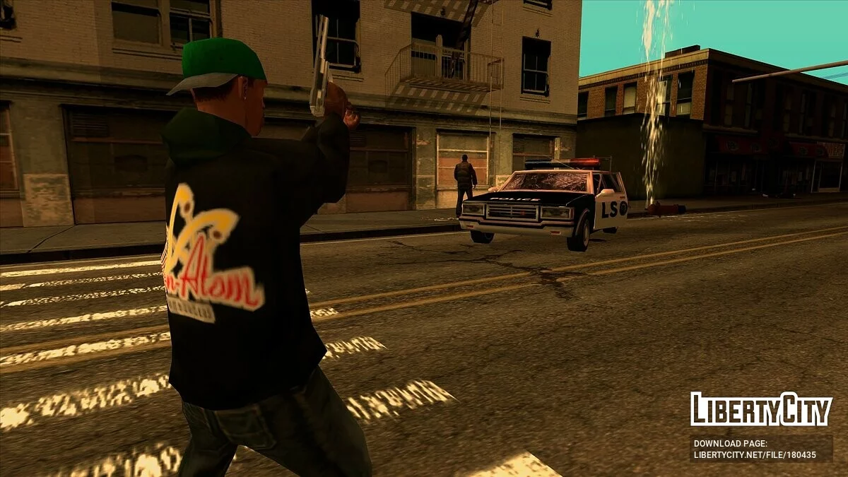 Толстовка Up-N-Atom для CJ / GTA San Andreas