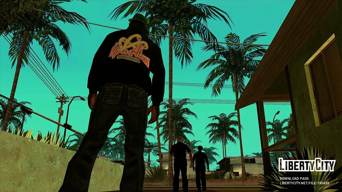 Толстовка Up-N-Atom для CJ / GTA San Andreas