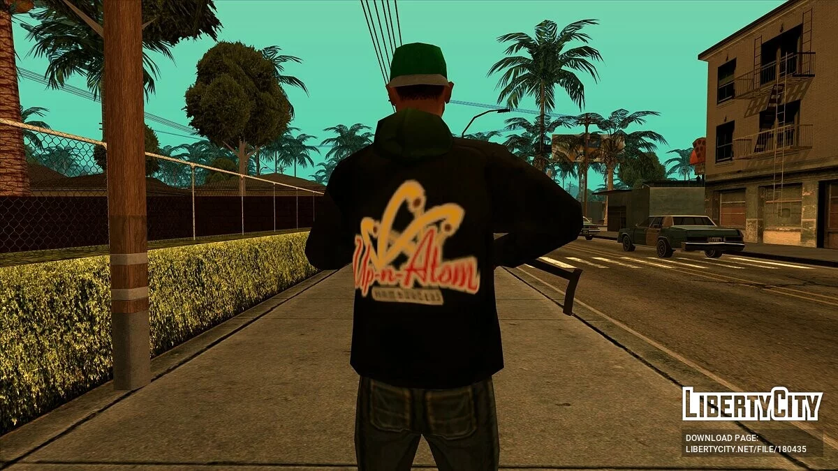 Толстовка Up-N-Atom для CJ / GTA San Andreas