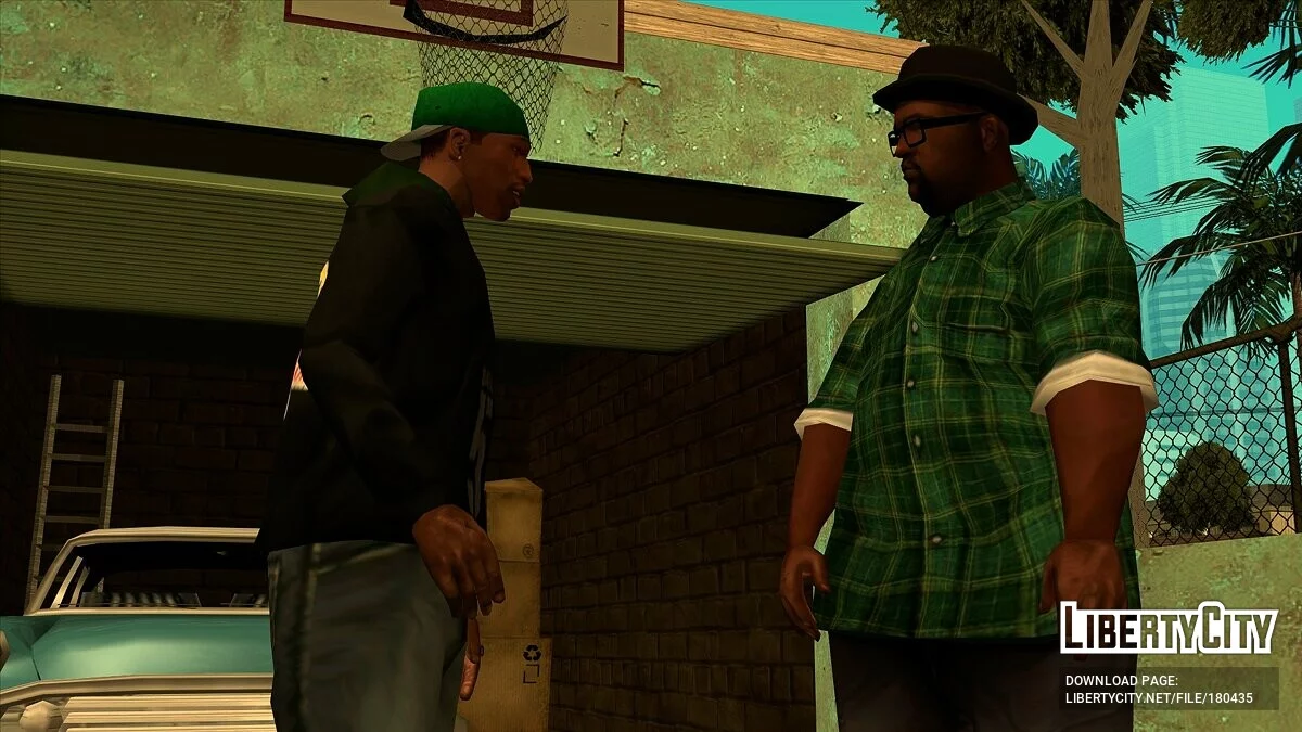 Толстовка Up-N-Atom для CJ / GTA San Andreas