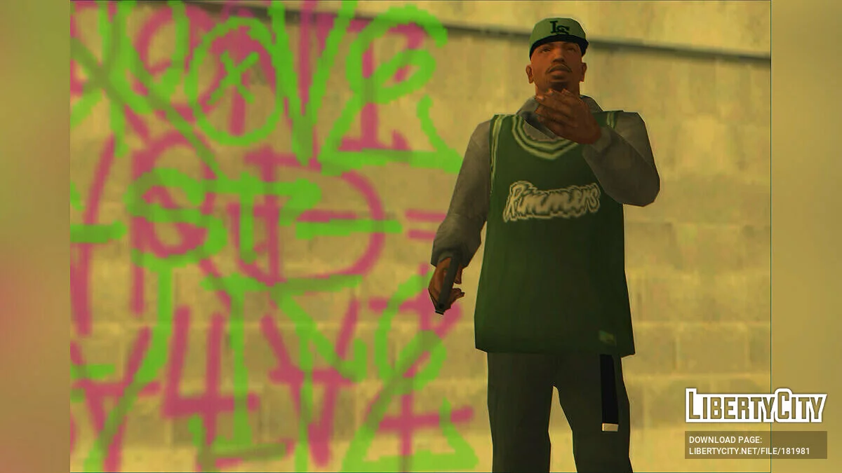 Толстовка с баскетбольной майкой / GTA San Andreas