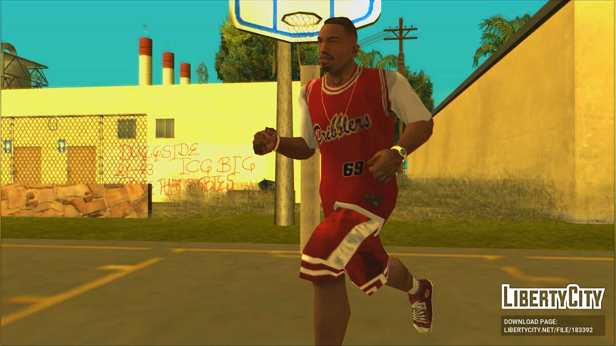 Футболка с баскетбольной майкой / GTA San Andreas