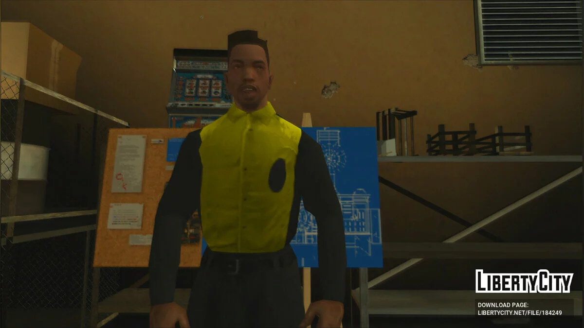 Рубашка с подтяжками / GTA San Andreas