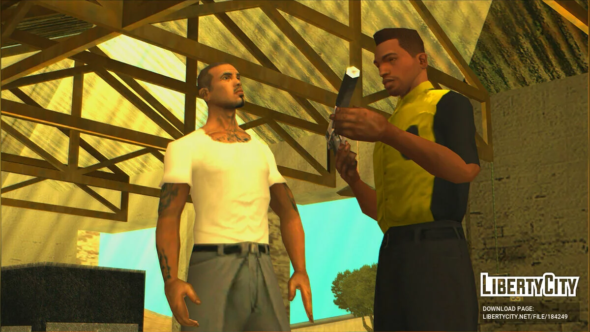 Рубашка с подтяжками / GTA San Andreas