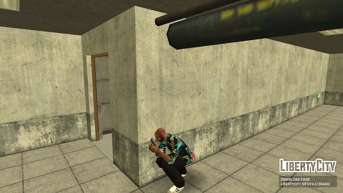 Большая рубашка Max Payne для CJ / GTA San Andreas