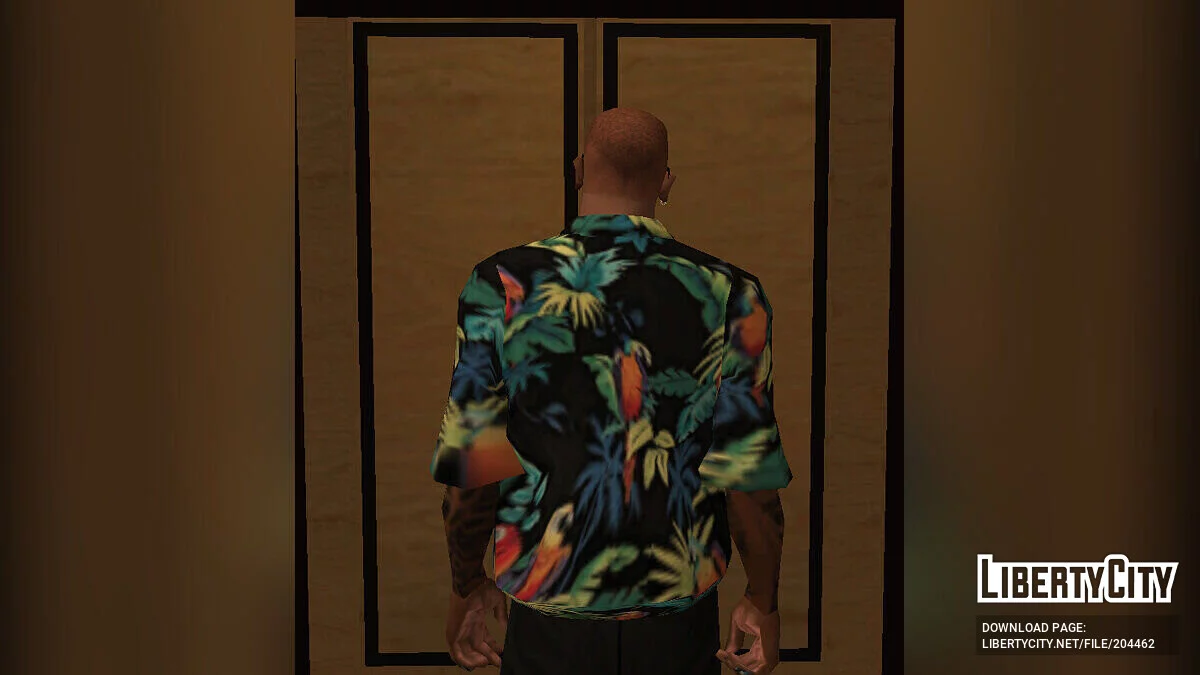 Большая рубашка Max Payne для CJ / GTA San Andreas