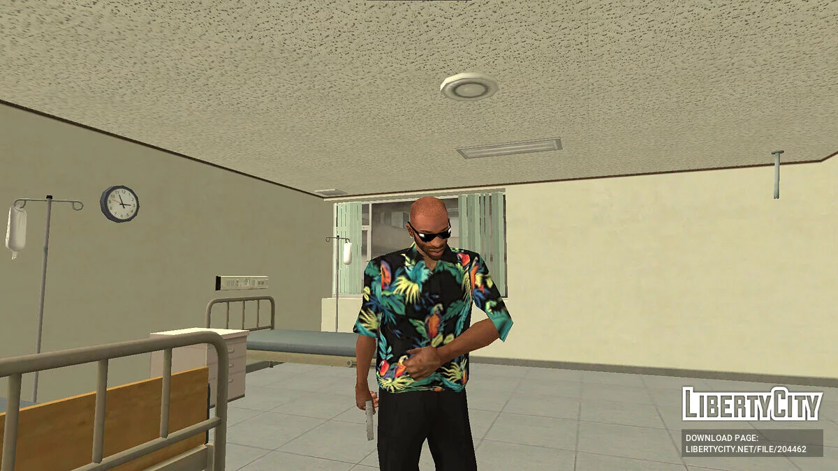 Большая рубашка Max Payne для CJ / GTA San Andreas