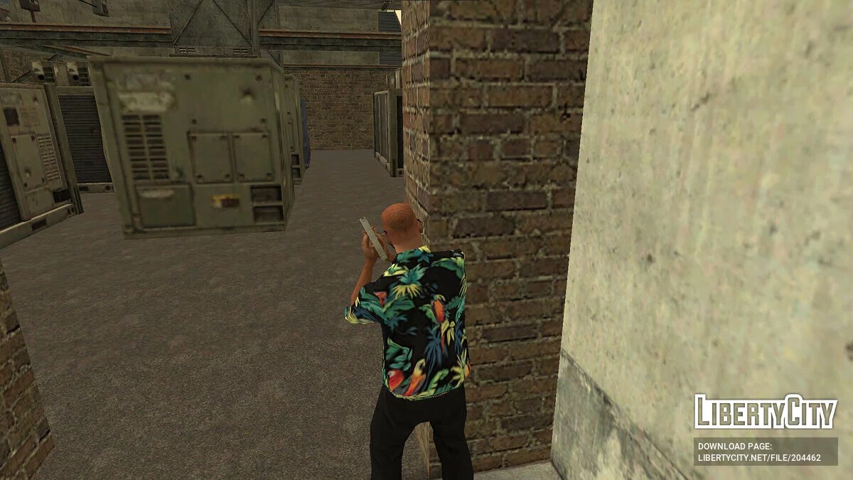 Большая рубашка Max Payne для CJ / GTA San Andreas