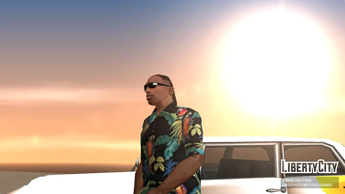 Большая рубашка Max Payne для CJ / GTA San Andreas