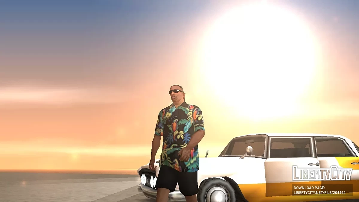 Большая рубашка Max Payne для CJ / GTA San Andreas