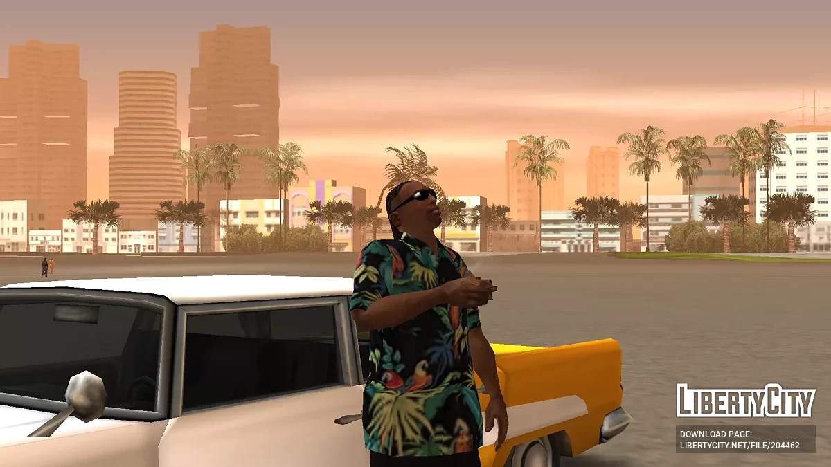 Большая рубашка Max Payne для CJ / GTA San Andreas