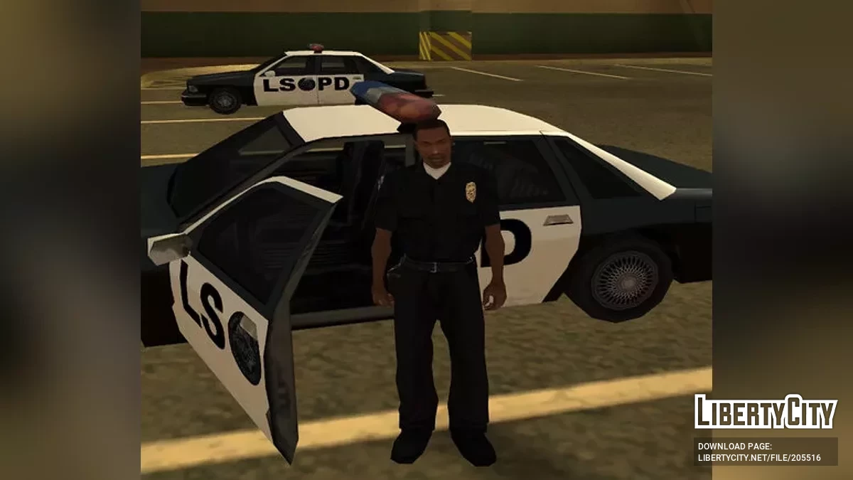 Новая полицейская униформа / GTA San Andreas