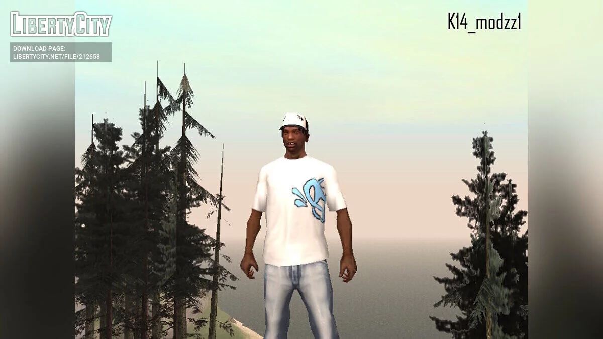 Футболка Central Cee Syna World / GTA San Andreas