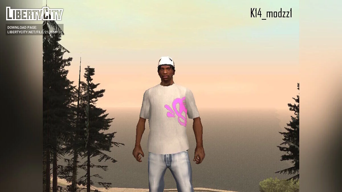 Футболка Central Cee Syna World / GTA San Andreas