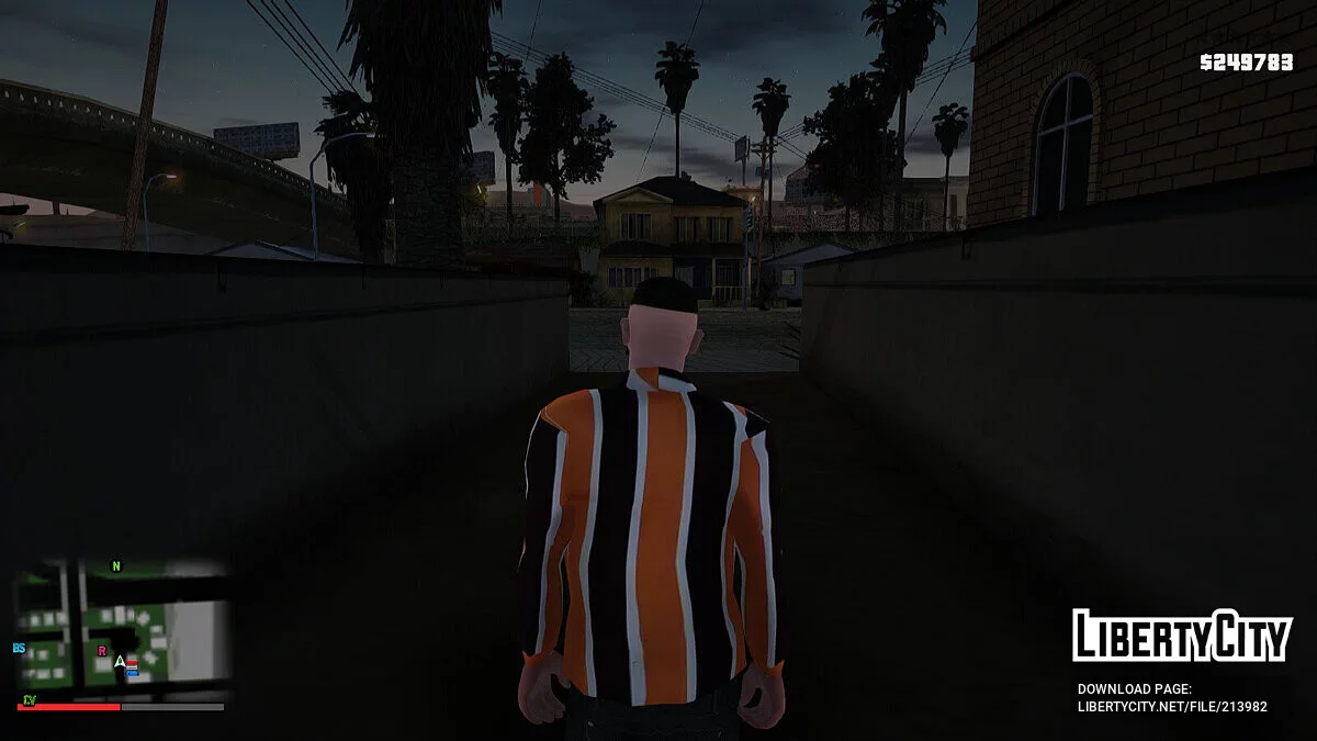 Полосатая рубашка / GTA San Andreas
