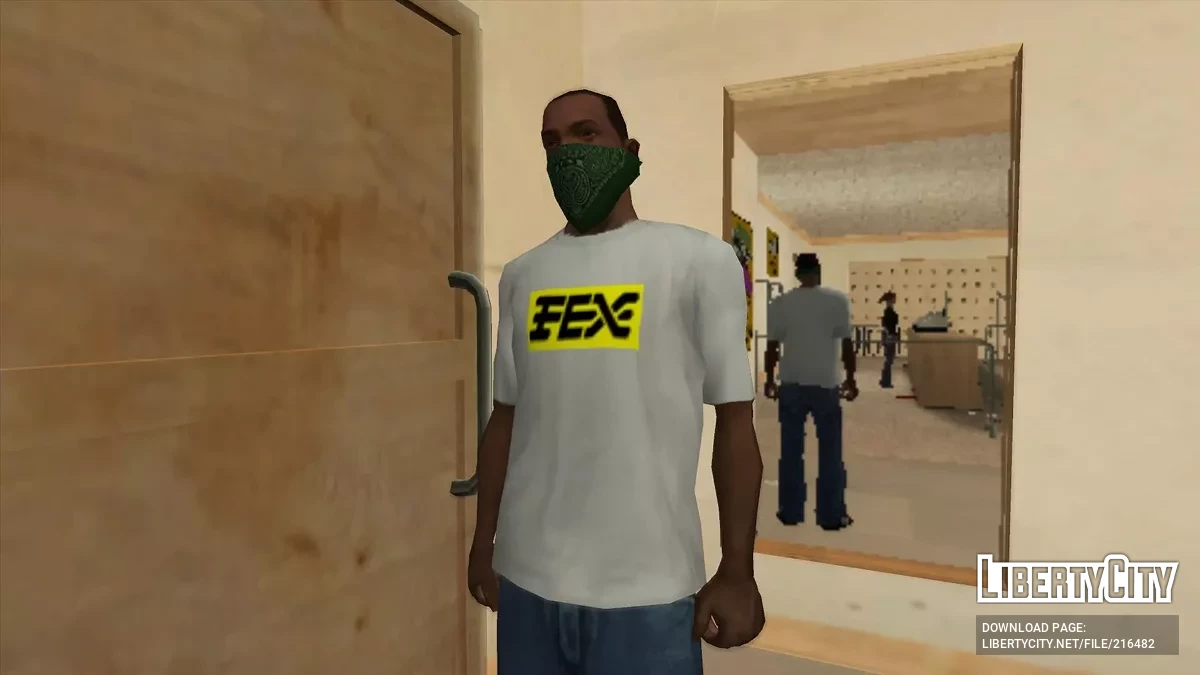 Футболка - Мерч группы FEX / GTA San Andreas