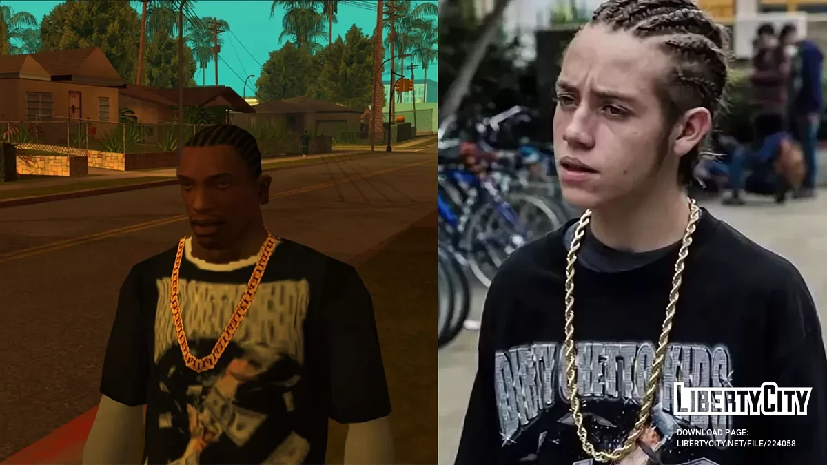 Футболка Карла Галлагера / GTA San Andreas