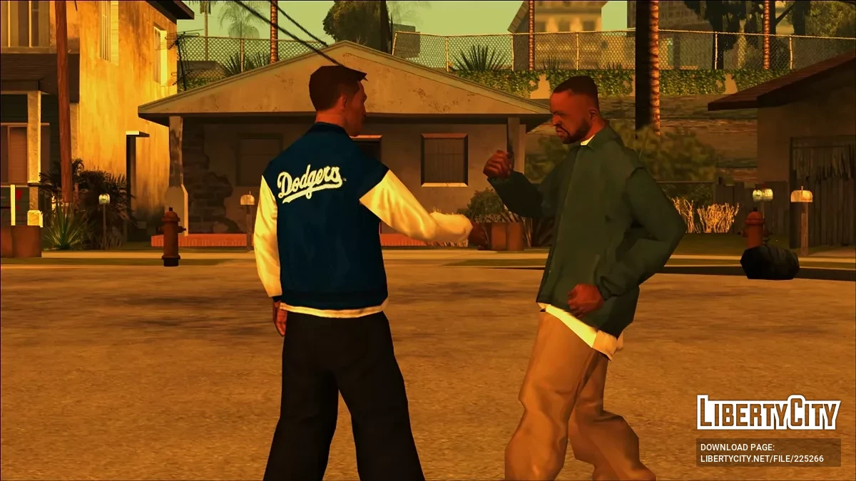 Dodgers Jacket / GTA San Andreas