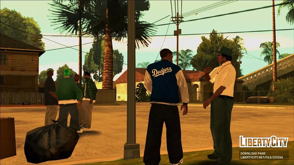 Dodgers Jacket / GTA San Andreas
