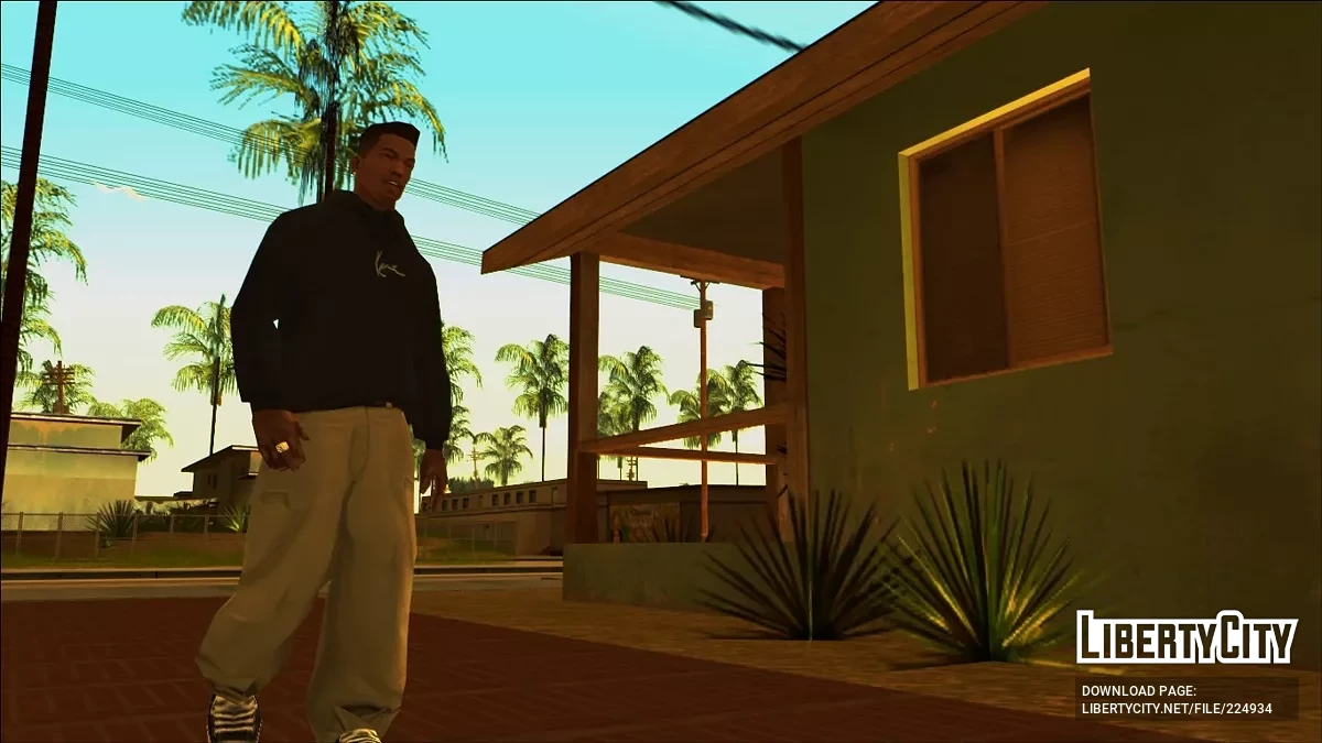 Karl Kani Black Hoodie / GTA San Andreas