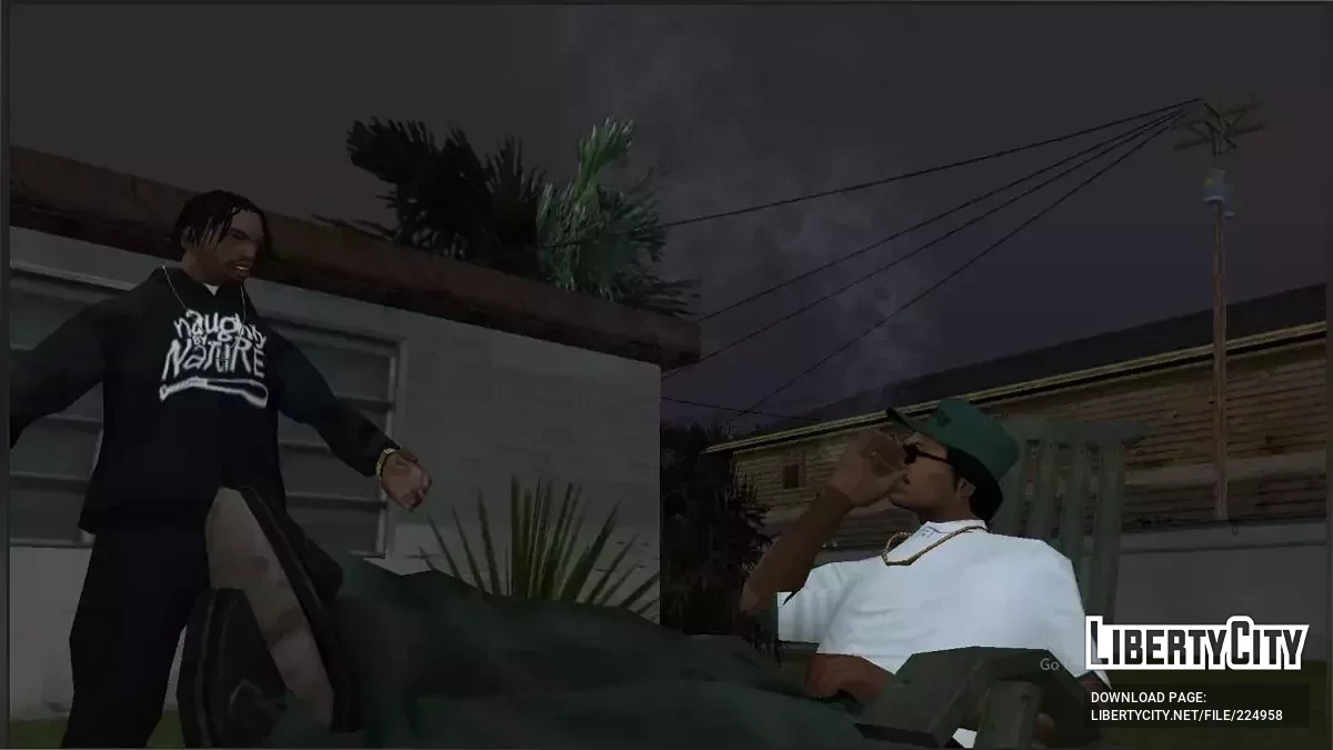 Толстовка Naughty By Nature / GTA San Andreas