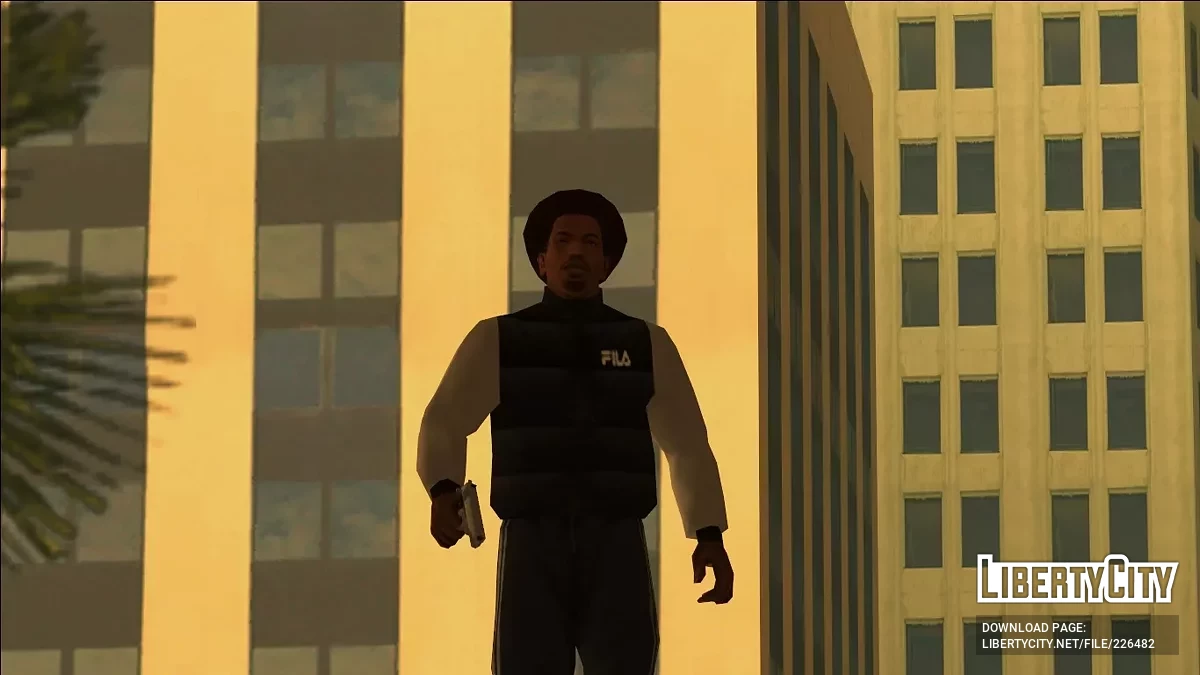 Down jacket with sweater Fila / GTA San Andreas