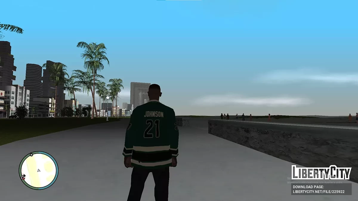 Вымышленная хоккейная форма Northport Huskies для CJ / GTA San Andreas