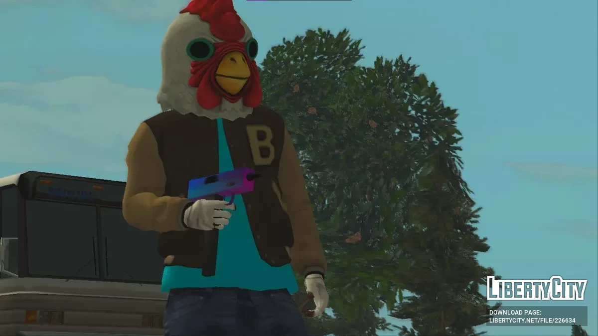 Куртка Ричарда из Hotline Miami / GTA San Andreas