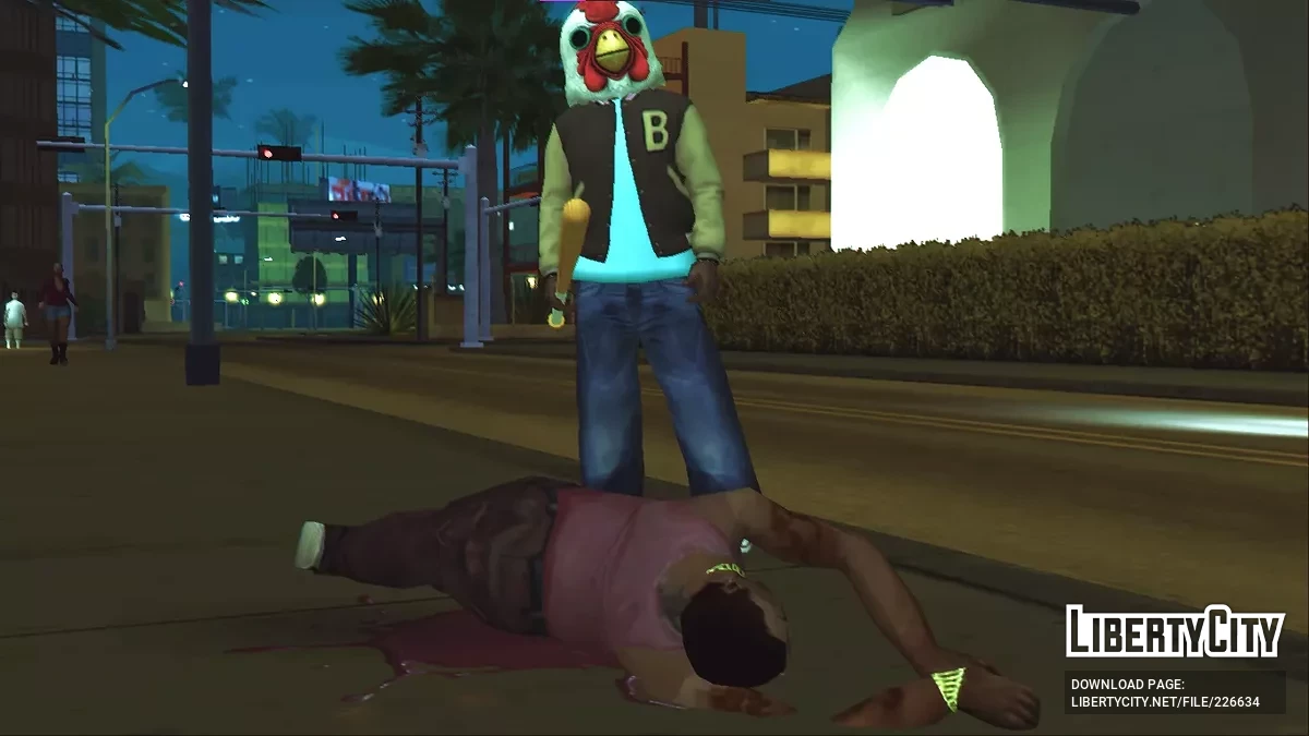 Куртка Ричарда из Hotline Miami / GTA San Andreas