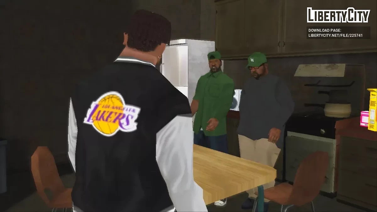 Куртка LAKERS / GTA San Andreas