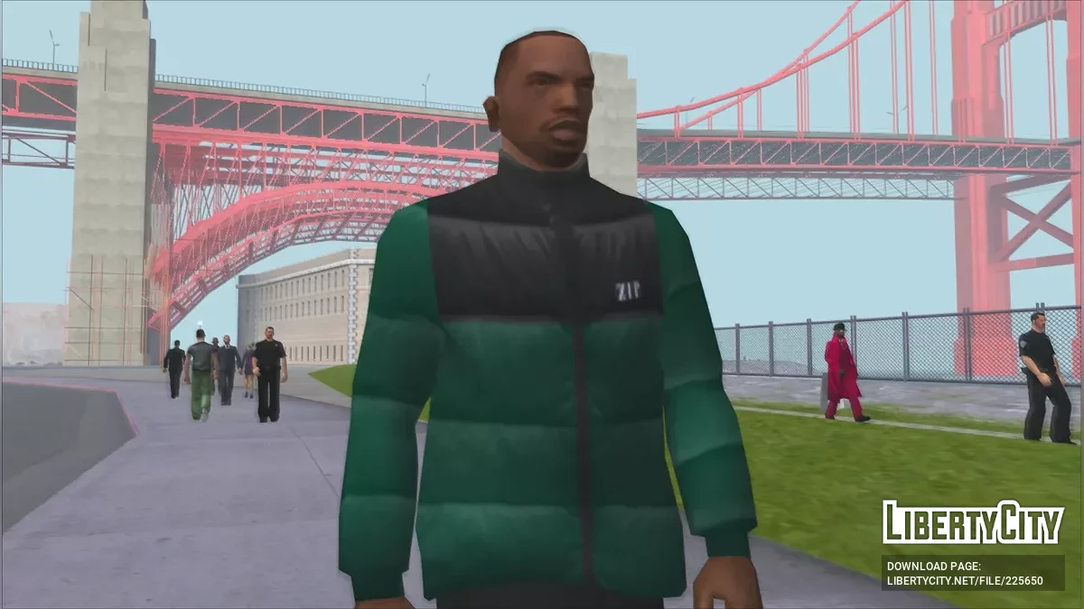 Новая пуховая куртка / GTA San Andreas