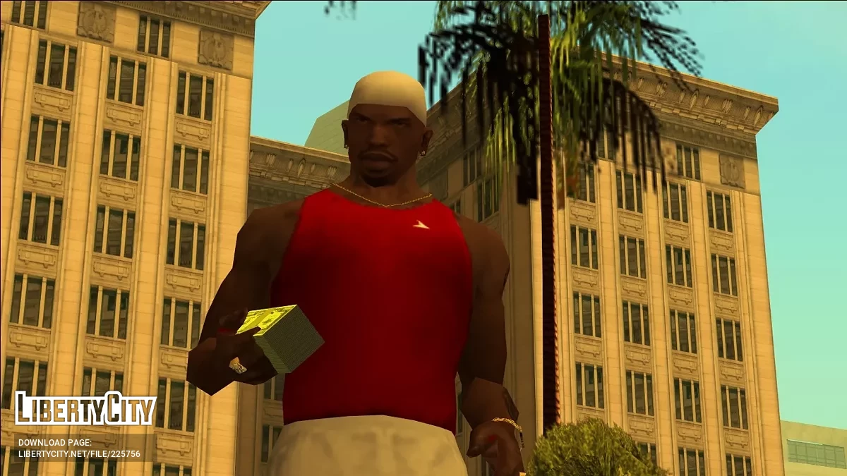 Новая Красная Майка / GTA San Andreas