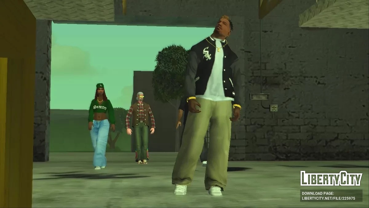 Куртка Raiders / GTA San Andreas