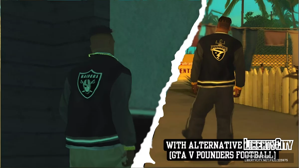 Куртка Raiders / GTA San Andreas