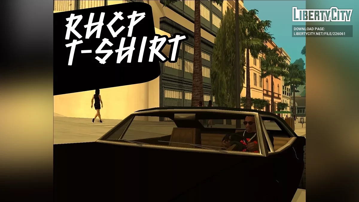 Футболка Red Hot Chili Peppers (SA Style) / GTA San Andreas