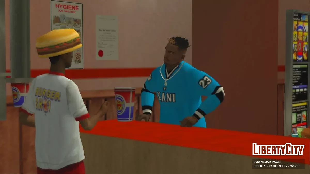 Спортивный костюм KANI от Снуп Догга / GTA San Andreas