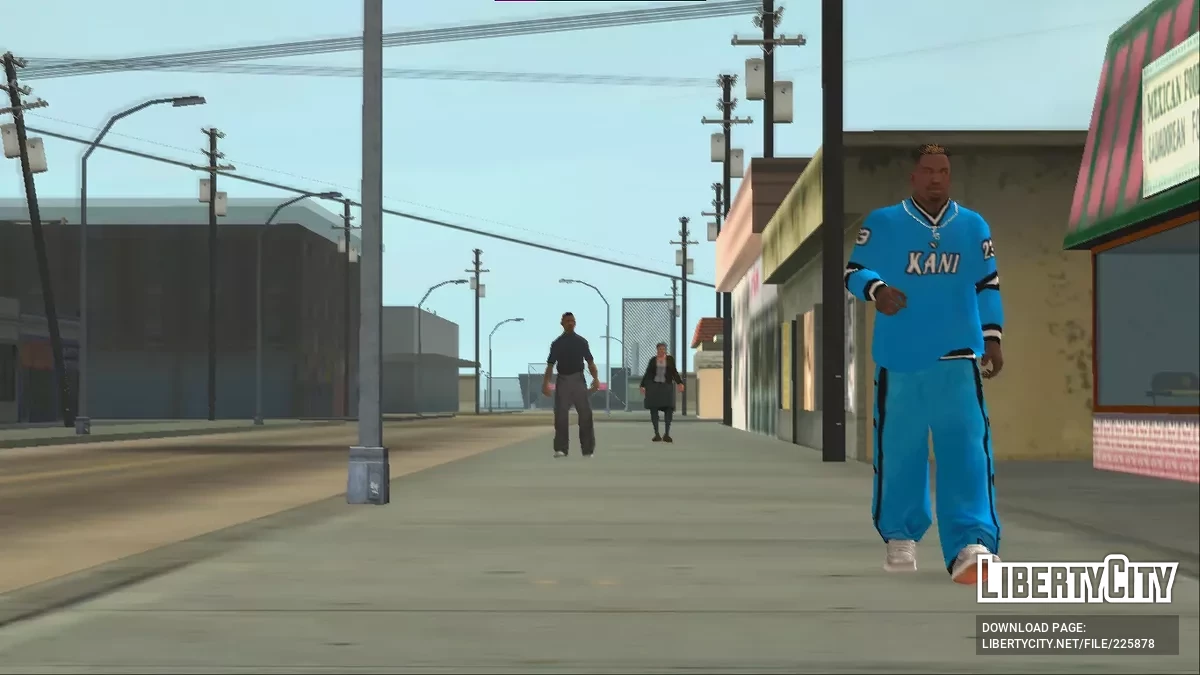 Спортивный костюм KANI от Снуп Догга / GTA San Andreas
