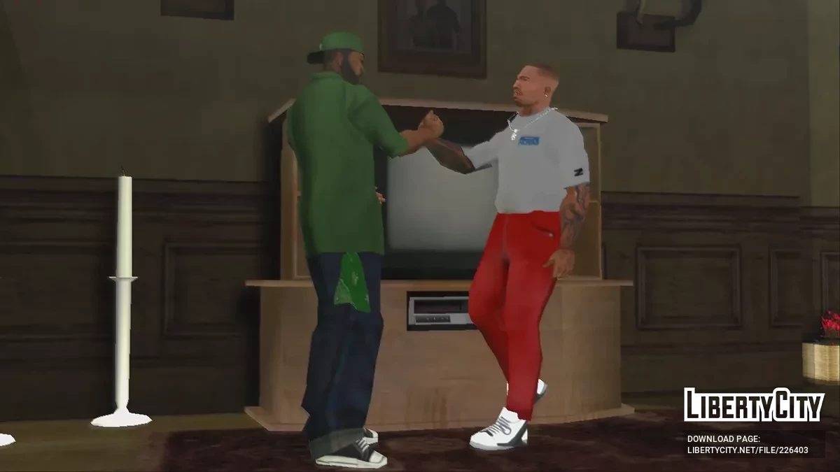 Наряд Трея Стайлза из THE BOYZ / GTA San Andreas
