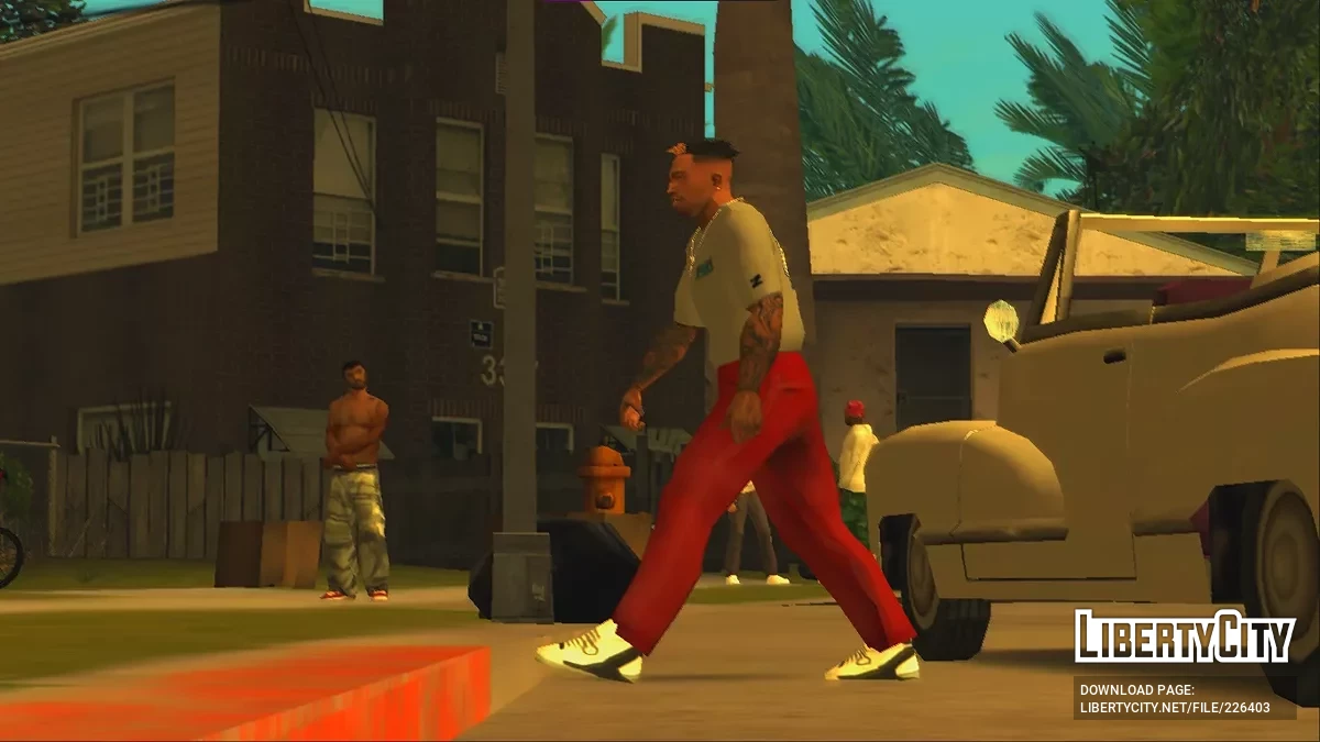 Наряд Трея Стайлза из THE BOYZ / GTA San Andreas