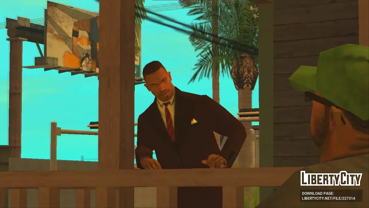 Коллекция новых костюмов с галстуком для CJ / GTA San Andreas