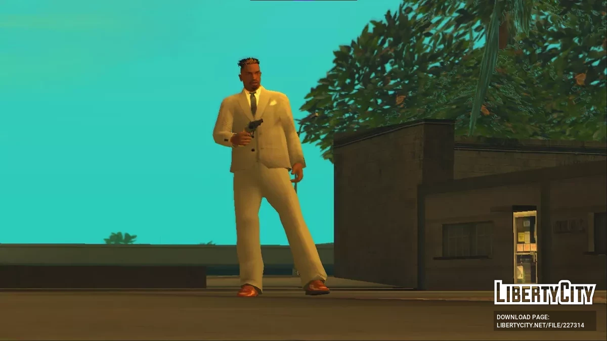Коллекция новых костюмов с галстуком для CJ / GTA San Andreas