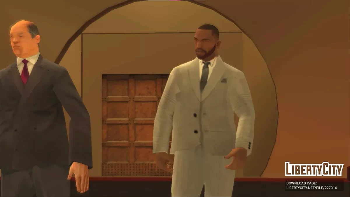 Коллекция новых костюмов с галстуком для CJ / GTA San Andreas