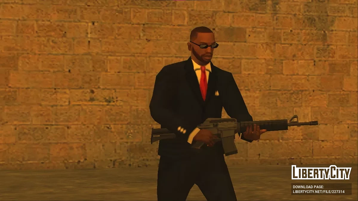 Коллекция новых костюмов с галстуком для CJ / GTA San Andreas