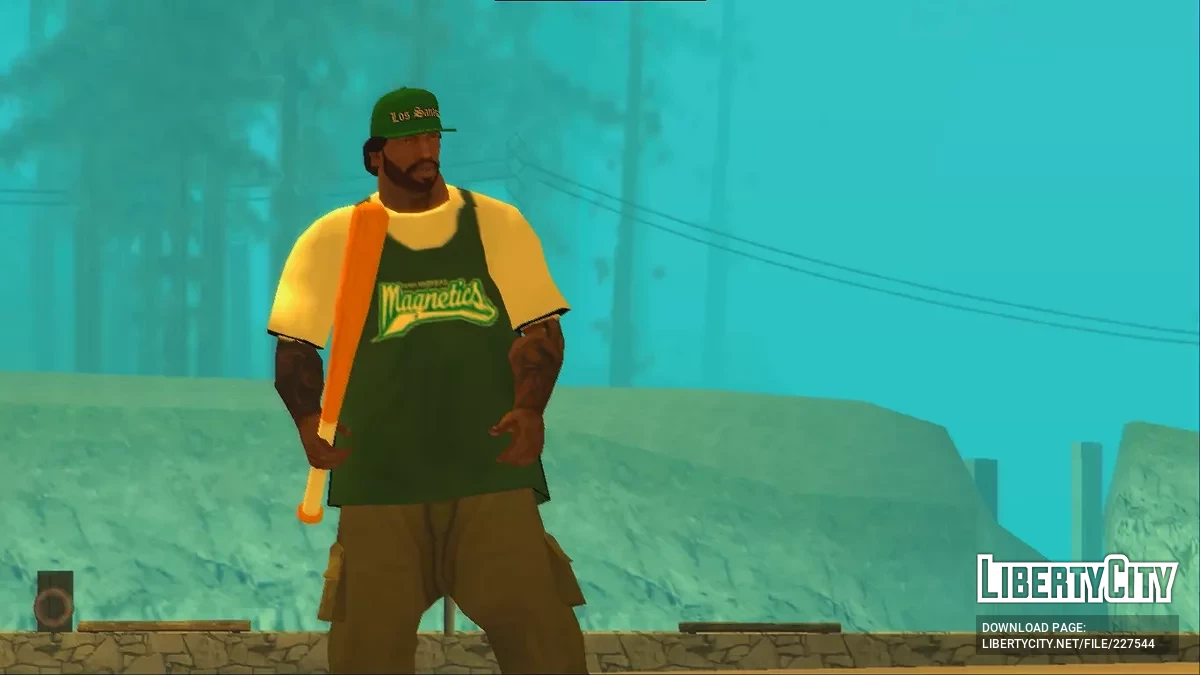Набор баскетбольных майок с под футболкой для CJ / GTA San Andreas