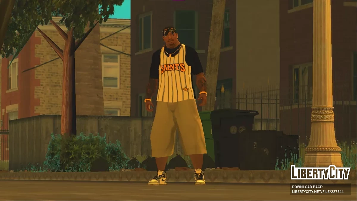 Набор баскетбольных майок с под футболкой для CJ / GTA San Andreas